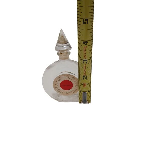 Lot of 3 Guerlain Shalimar 6 oz 3/4 Full, 3.3 oz, I.6 oz Flacon Bottle Crystal - Picture 10 of 13